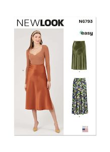 Pattern - New Look - 6793 - Misses’ Skirt in Two Lengths