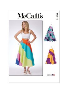 Pattern - Mccall's - M8510 - Misses’ Skirts