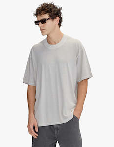 Clothing: Mens Hemp Jersey S/S Tee - Vintage Stone