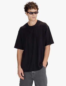 Mens Hemp Jersey S/S Tee - Vintage Black