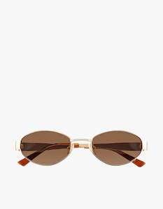 The Boston Sunglasses - Gold