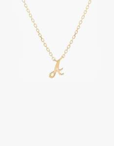 Love Letter Necklace - 14k Gold