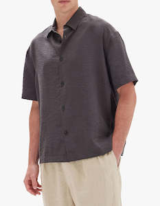 Brook Short Sleeve Shirt - Washed Black