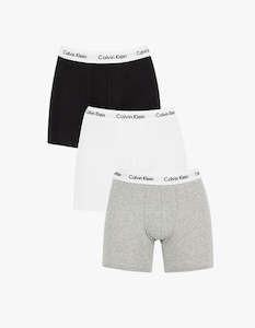 Clothing: Boxer Brief 3pk - Black/White/Grey Heather