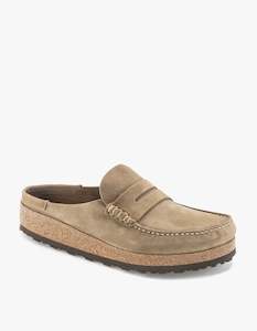 Mens Naples Suede - Taupe