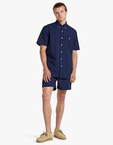 Short Sleeve-Sport Shirt - Newport Navy