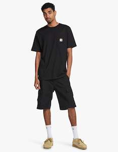 S/S Pocket T Shirt - Black