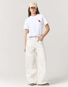 Clothing: Love Club Tee - White