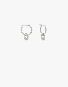 Clothing: Miro Hoops - Silver