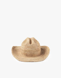 Raffia Cowboy - Natural