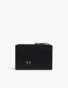 Patricia Purse Cardholder - Black (Monogrammed)