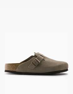 Mens Boston Suede Leather - Taupe