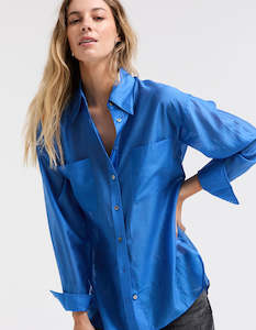 Clothing: Payson Shirt - Blue