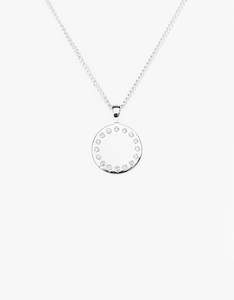 Maeve Pendant Necklace - Silver