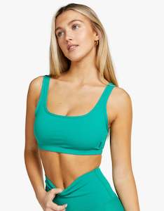 Clothing: Amplify Sports Bra - Golf Green