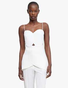 Clothing: Allister Top - Ivory