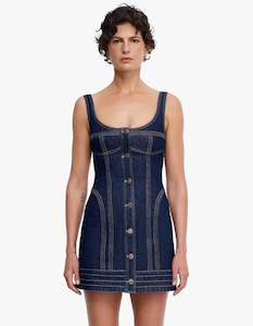 Valleybrook Mini Dress - Dark Indigo