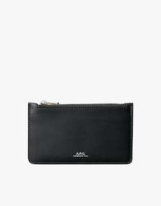 Clothing: Walter Card Holder - Black