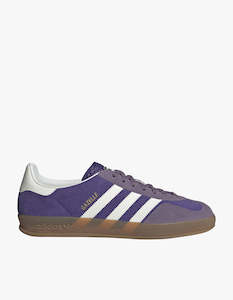 Mens Gazelle Indoor - Collegiate Purple/Cloud White/Shadow Violet