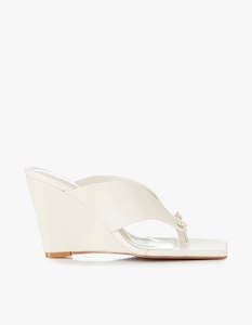 Clothing: Aisha Heel - Bone Leather