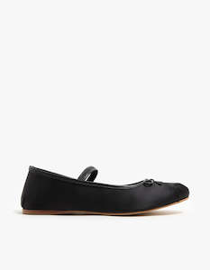 Clothing: Odette Ballet Flats - Black