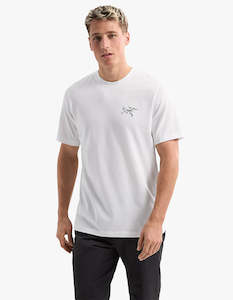 Arc Multi Bird Logo S/S T Shirt - White Light