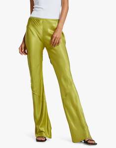 Clothing: Teresa Bias Pant - Wasabi