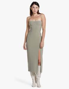 Clothing: Marisol Midi Dress - Silver Sage