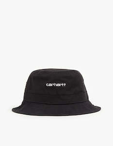 Script Bucket Hat - Black/White