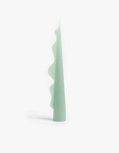 Seaweed Pillar Candle - Mint