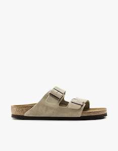 Clothing: Womens Arizona Suede Leather - Taupe