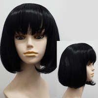 Bob Style Straight Full Bangs Costume Wig S&F126