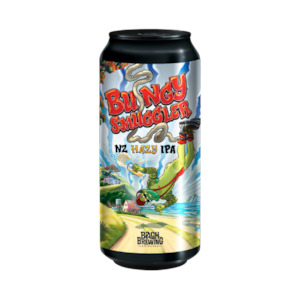 Liquor store: Bach Brewing Bungy Smuggler NZ Hazy IPA Can 440ml - Craft Beer Super Liquor