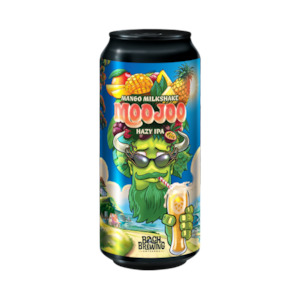 Liquor store: Bach Brewing Moojoo Mango Milkshake Hazy IPA Can 440ml - Craft Beer Super Liquor