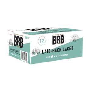 Boundary Road Brewery Laid-Back Lager Cans 12x330ml - Craft Beer Super Liquor