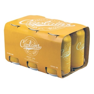 Liquor store: Captains Hazy IPA Cans 6x330ml - Craft Beer Super Liquor