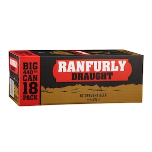 Ranfurly Draught Cans 18x440ml - Value Beer Super Liquor