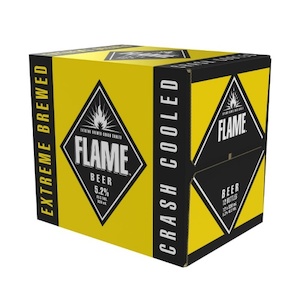 Flame Bottles 12x330ml - Value Beer Super Liquor