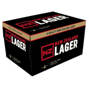 NZ Lager 4.8% Cans 12x440ml - Value Beer Super Liquor