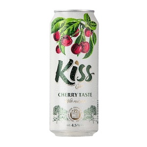 Kiss Cherry Cider Can 500ml - Cider Super Liquor