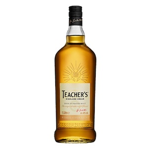 Teacher's Highland Cream Blended 1 Litre - Blended Whisky Super Liquor