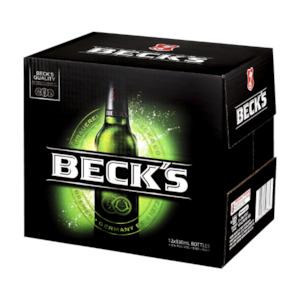 Liquor store: Beck's Bottles 12x330ml - International Beer Super Liquor