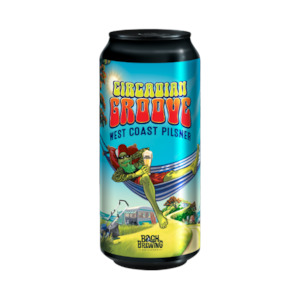 Liquor store: Bach Brewing Circadian Groove West Coast Pilsner Can 440ml - Craft Beer Super Liquor