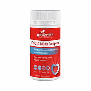 Good Health CoQ10 400mg Complex 30 Caps CLEARANCE Short Dated 11/2024