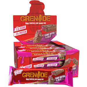 Grenade Protein Bar 60g x12 CLEARANCE Short Dated end of 10/2024