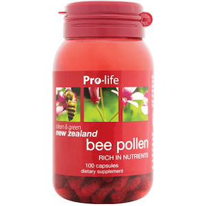 Health supplement: Pro-life Bee Pollen 100 Caps