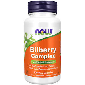 Now Foods Bilberry Complex 100 Caps