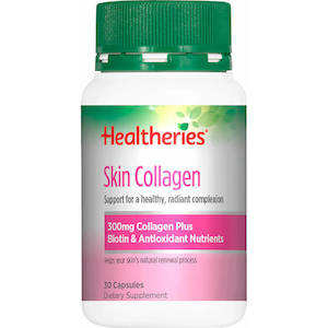 Health supplement: Healtheries Skin Collagen 30 Caps CLEARANCE Short Dated 09/09/2024