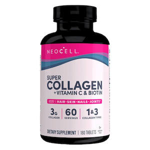 Health supplement: NeoCell Super Collagen + Vitamin C & Biotin 180 Tabs