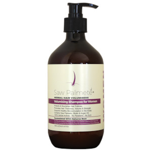 Health supplement: Saw Palmete Volumising Shampoo for Women 480ml